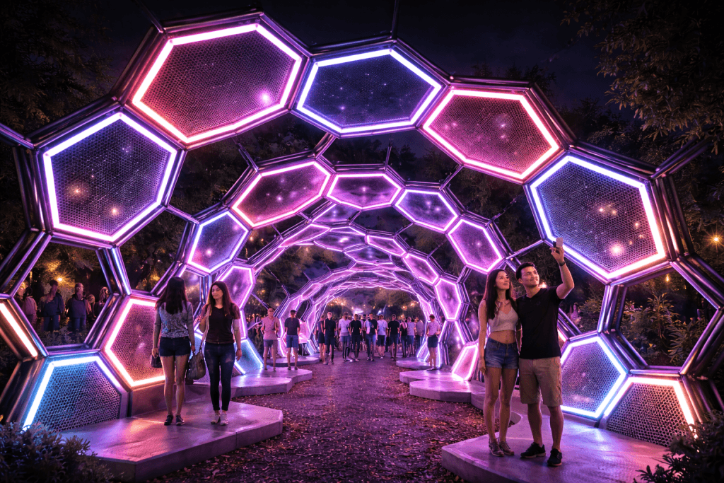 tunel acces eveniment 5TRUSS